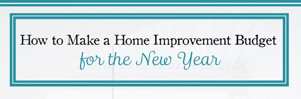 Create Home Improvement Budget